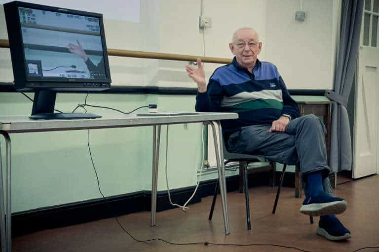 Peter Giving a talk 768